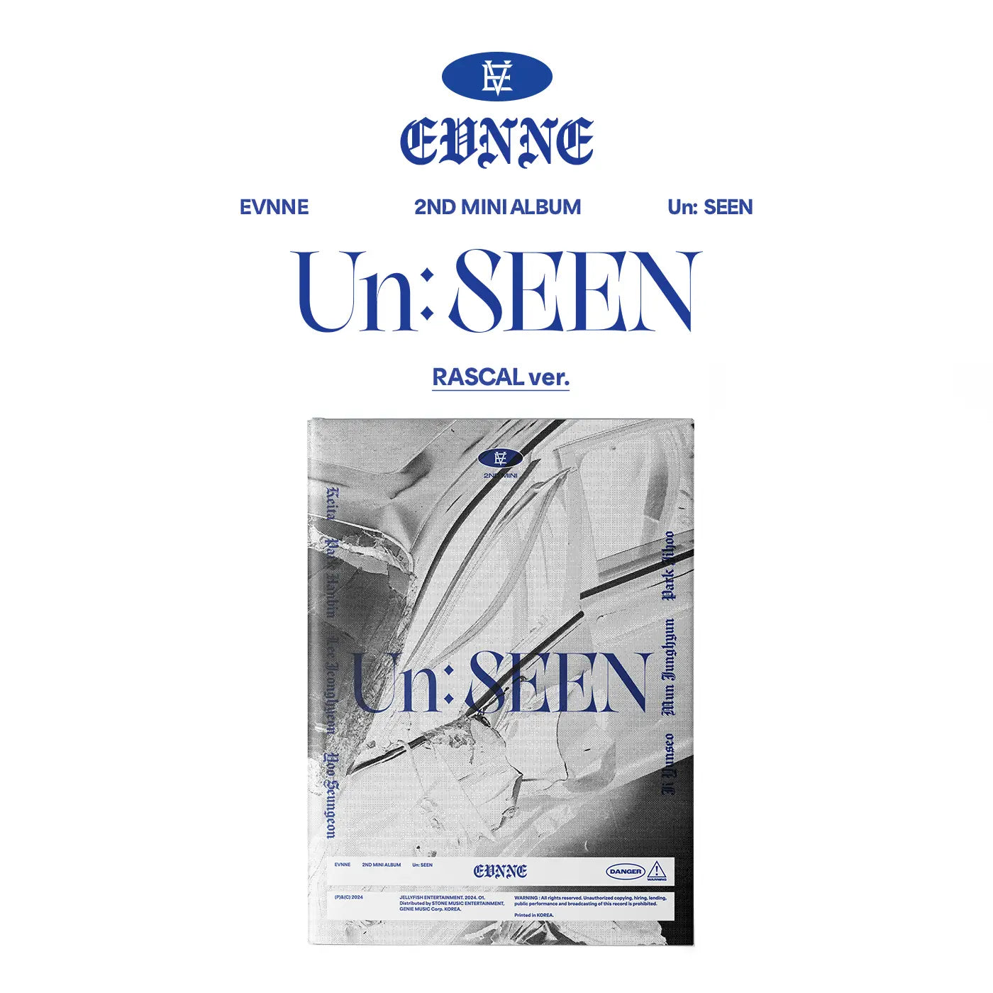 EVNNE 2nd Mini Album - Un : SEEN