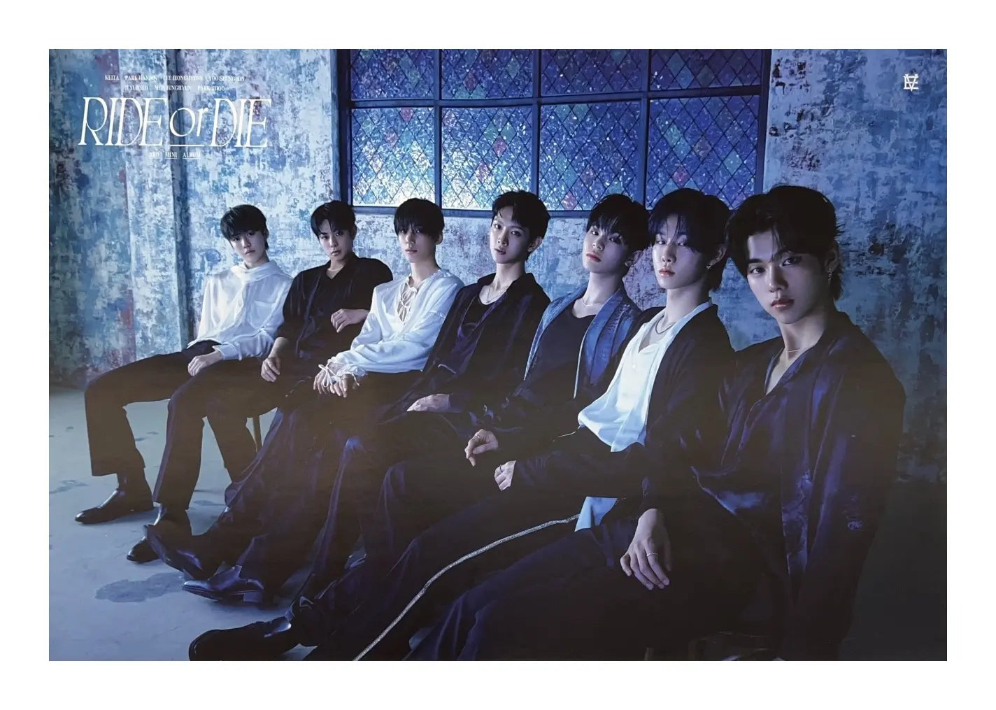 EVNNE 3rd Mini Album - RIDE or DIE Official Poster - Photo Concept Tru