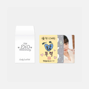 [Pre-Order] EXO 12th Anniversary Official Merchandise - Lucky Card Set