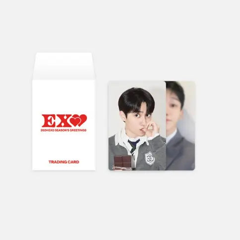EXO 2024 Season's Greetings Official Merchandise - Random Trading Card