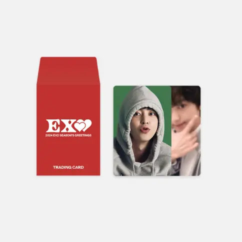 EXO 2024 Season's Greetings Official Merchandise - Random Trading Card