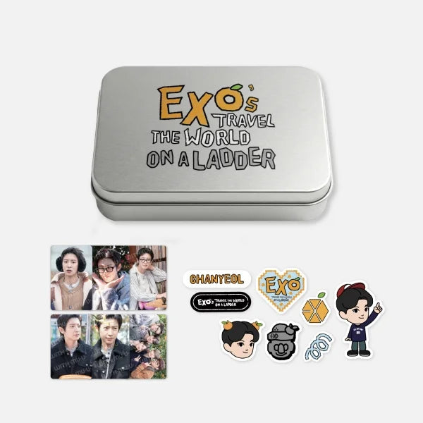 EXO EXO's Travel the World on a Ladder Official Merchandise - Tin EXO EXO's Travel the World on a Ladder Official Merchandise - Tin