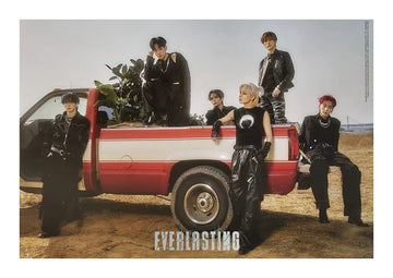 E'last 1st Album EVERLASTING Official Poster - Photo Concept Eternity