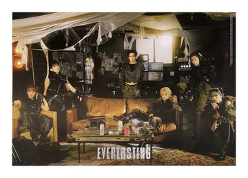 E'last 1st Album EVERLASTING Official Poster - Photo Concept Infinity