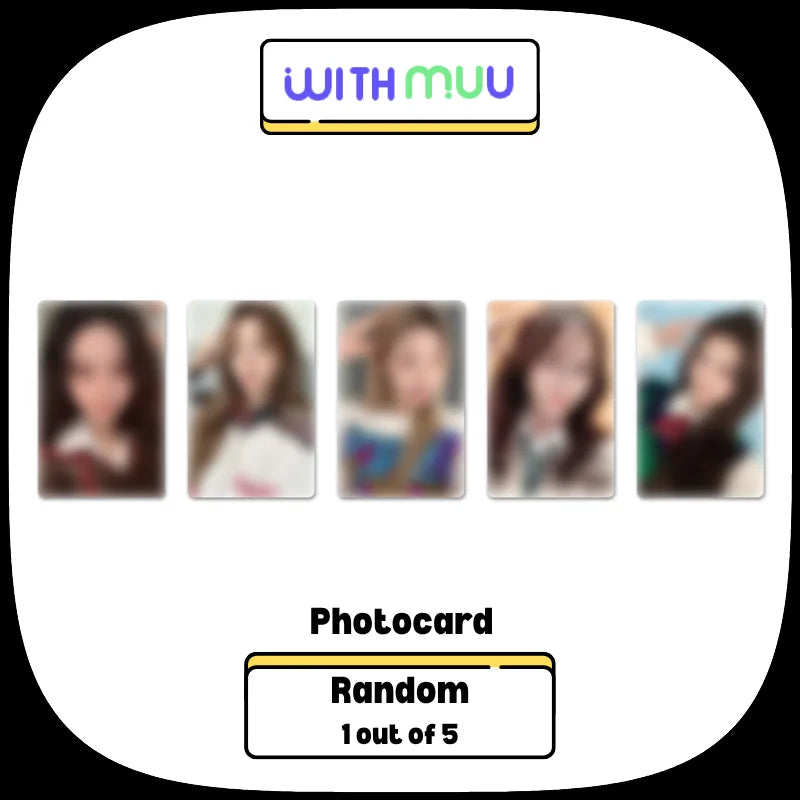 FIFTY FIFTY 2026 Season's Greetings + WITHMUU Photocard – Choice