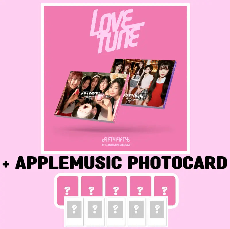 FIFTY FIFTY 2nd EP Album - Love Tune + APPLEMUSIC Photocard