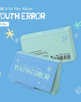 FLARE U 1st Mini Album - YOUTH ERROR (QR Ver.) + WITHMUU Photocard