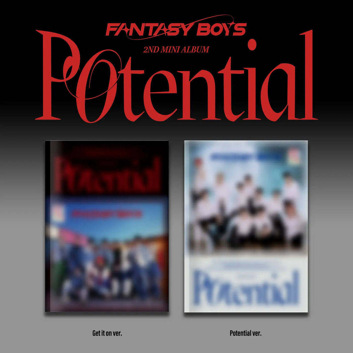 Fantasy Boys 2nd Mini Album - Potential – Choice Music LA