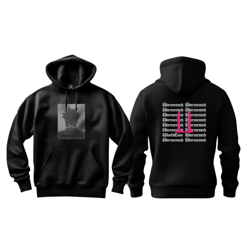 【G-DRAGON】Übermensch Hoodie パーカー 黒 L G-DRAGON UBERMENSCH HOODIE BLACK ジヨンパーカー G-DRAGON