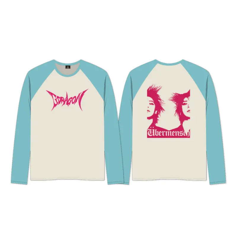 GDRAGON Übermensch raglan long sleeve G-DRAGON 2025 World Tour Übermensch Official Merchandise