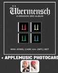 G-DRAGON 3rd Album - Übermensch (Mini Jewel Case Ver.) + APPLEMUSIC Photocard