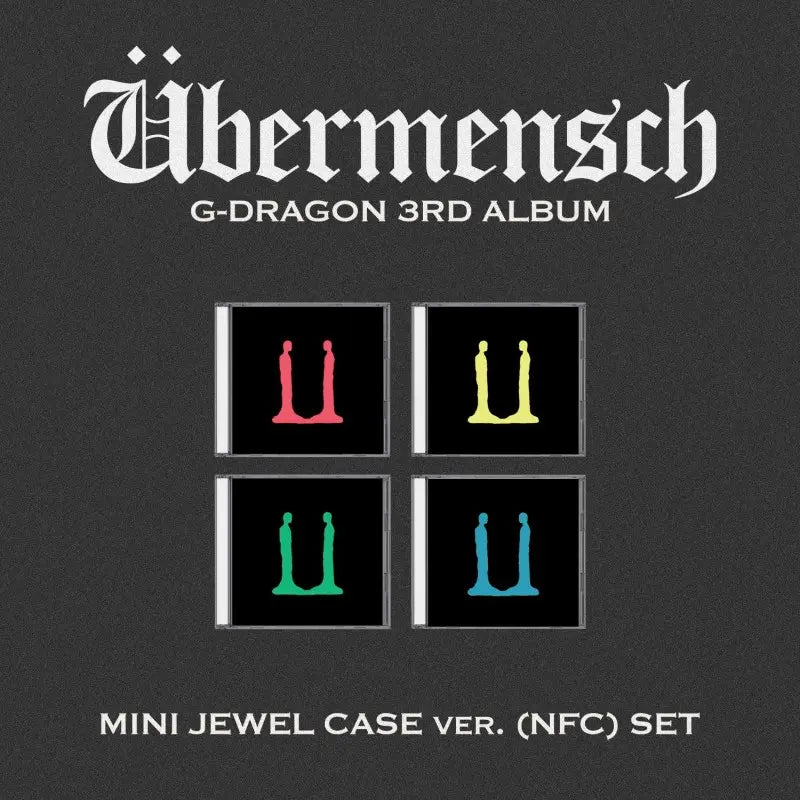 G-DRAGON 3rd Album - Übermensch (Mini Jewel Case Ver.) – Choice G-DRAGON 3rd Album - Übermensch (Mini Jewel Case Ver.) – Choice