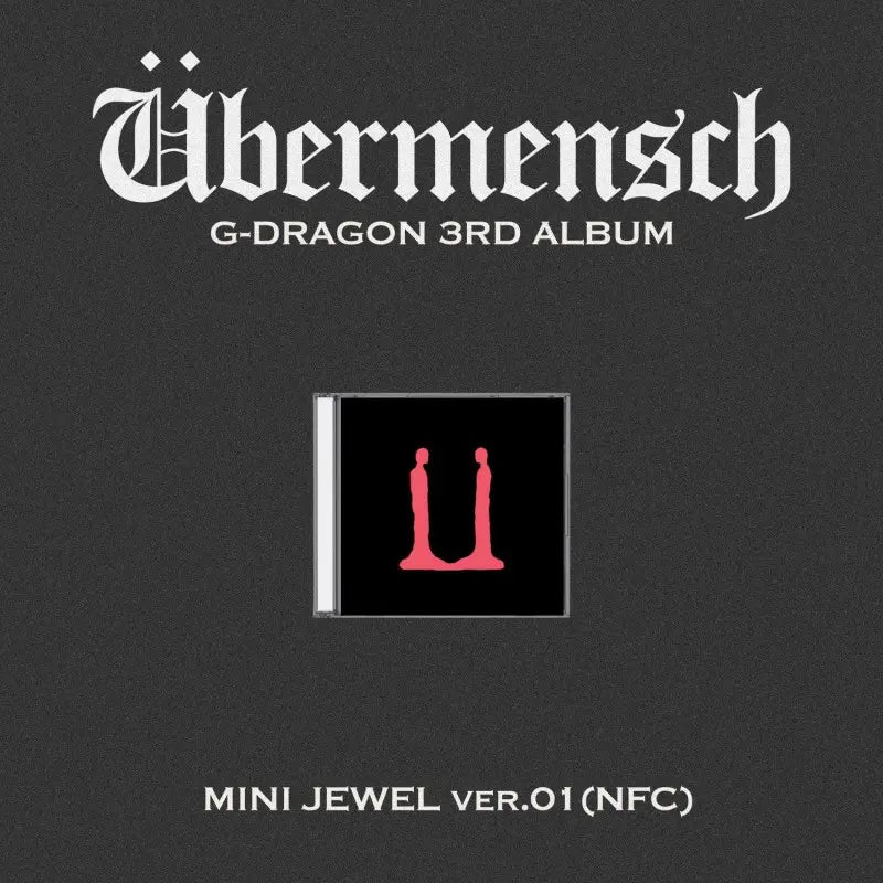G-DRAGON 3rd Album - Übermensch (Mini Jewel Case Ver.) +