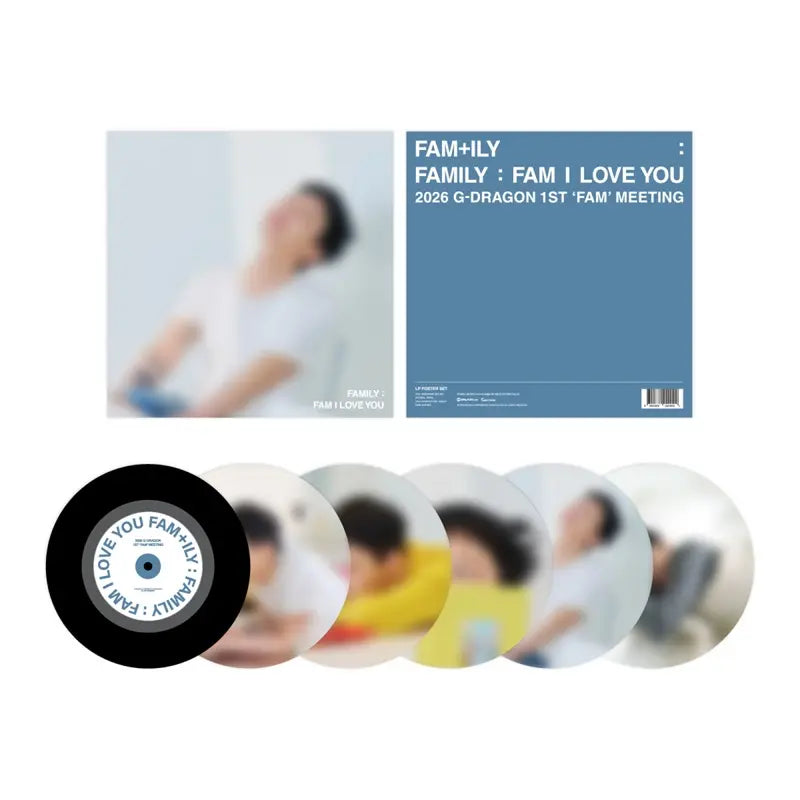 Pre-Order] G-DRAGON FAM+ILY : FAMILY : FAM I LOVE YOU Official