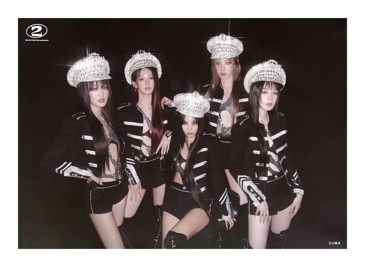 (G)I-DLE gidle アルバム I LOVE Act 未開封 ポスター② G)I-DLE gidle アルバム I LOVE Act 未開封 ポスター② K-Pop (G)I-