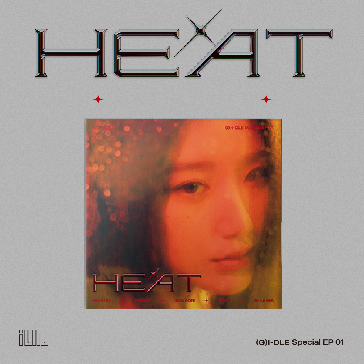 (G)I-DLE Special Album - HEAT (Digipack Ver.)