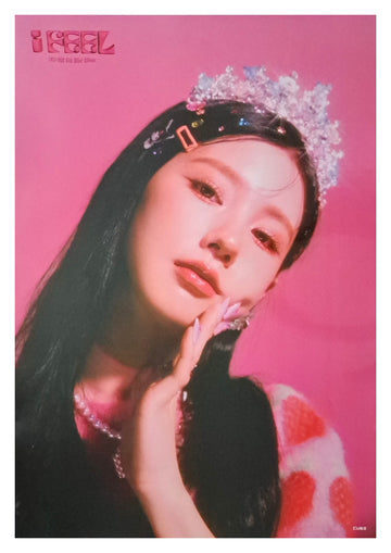 (G)I-DLE 6th Mini Album I Feel (Jewel Case Ver.) Official Poster - Photo Concept Miyeon