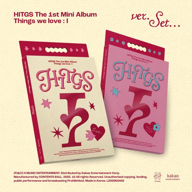 HITGS 1st Mini Album - Things we love : I – Choice Music LA