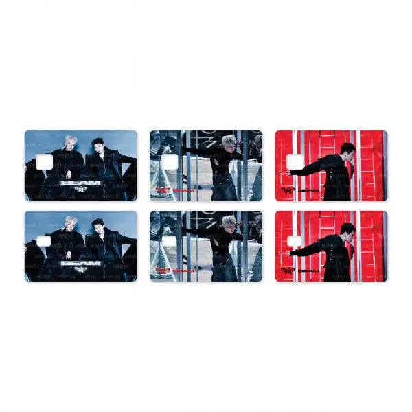 HOSHI X WOOZI BEAM Official Merchandise - Card Cover Sticker