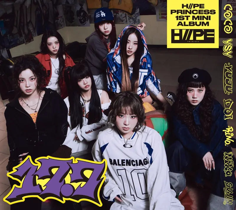 Pre-Order] H//PE Princess Debut Mini Album - 17.7 (Regular Edition