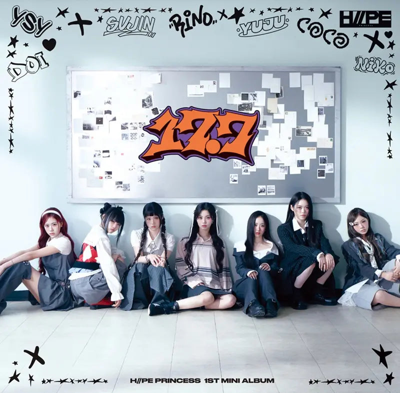 H//PE Princess Debut Mini Album - 17.7 (Regular Edition) – Choice H//PE Princess Debut Mini Album - 17.7 (Regular Edition) – Choice