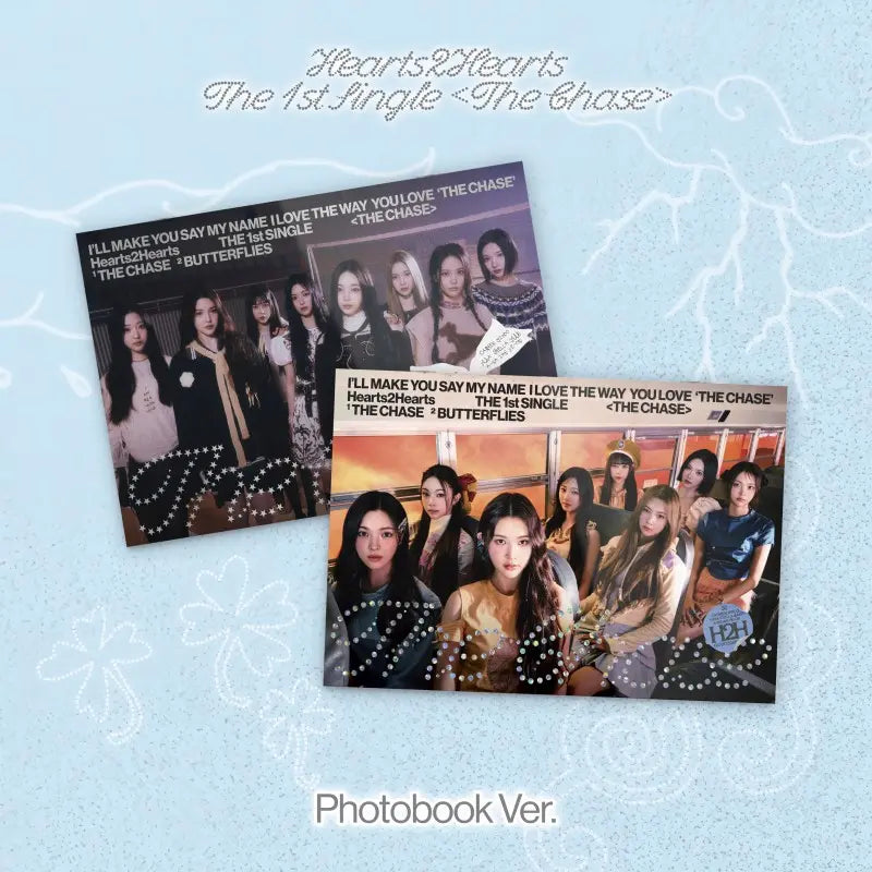 Hearts2Hearts 1st Single Album - The Chase (Photobook Ver Hearts2Hearts 1st Single Album - The Chase (Photobook Ver