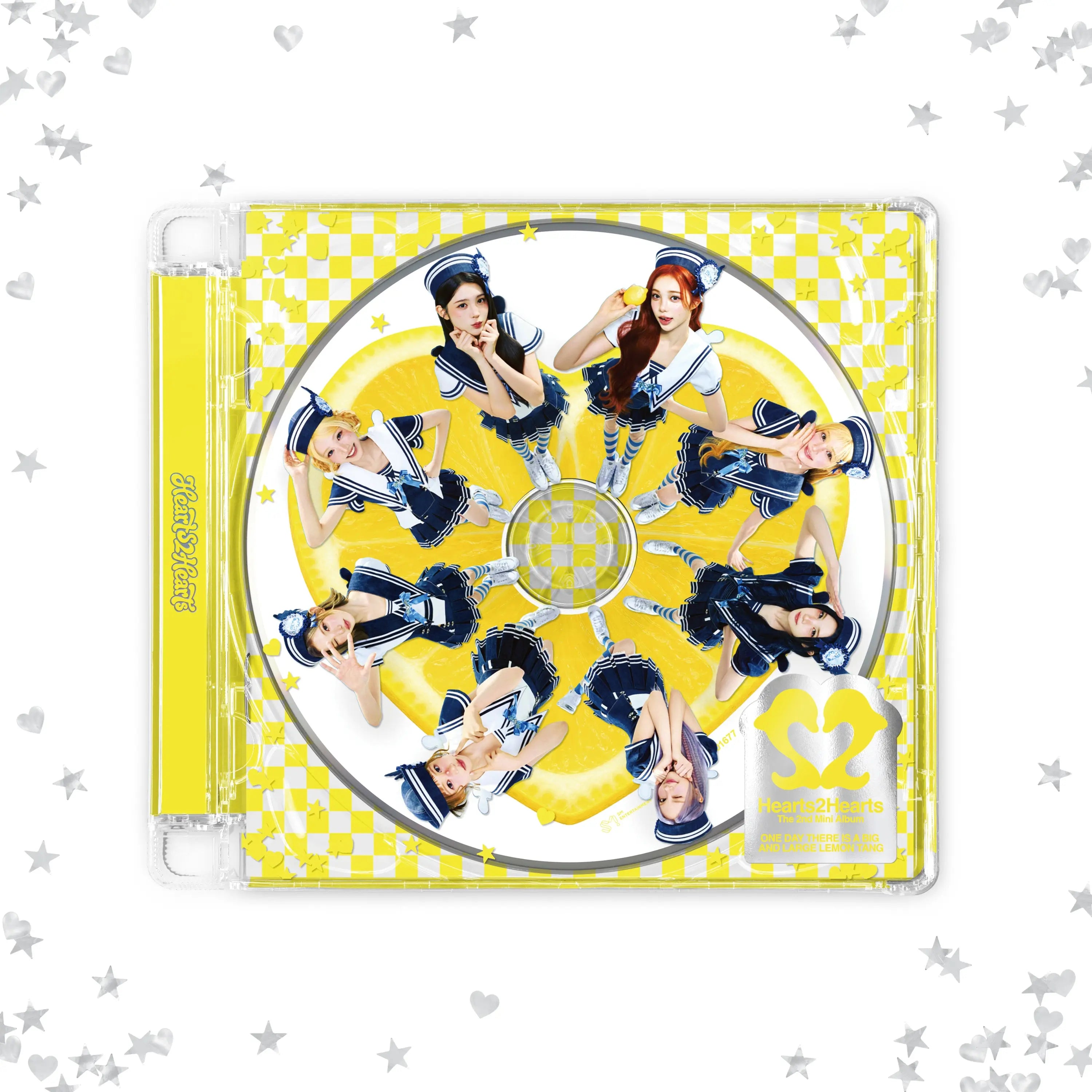 Hearts2Hearts 2nd Mini Album - Lemon Tang (Jewel Case Ver Hearts2Hearts 2nd Mini Album - Lemon Tang (Jewel Case Ver