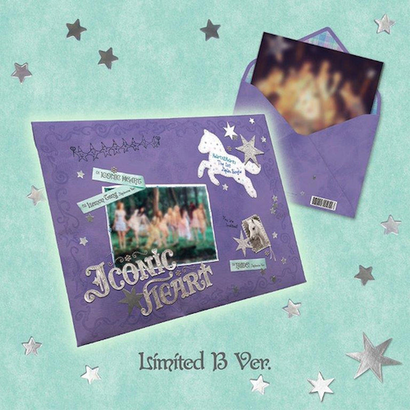 Hearts2Hearts Japan 1st Single Album - ICONIC HEART (Limited B