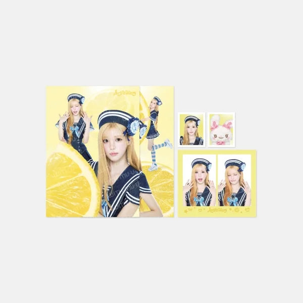 Hearts2Hearts Lemon Tang kit 封入トレカ コンプ Pre-Order] Hearts2Hearts Lemon Tang Official Merchandise - Photo