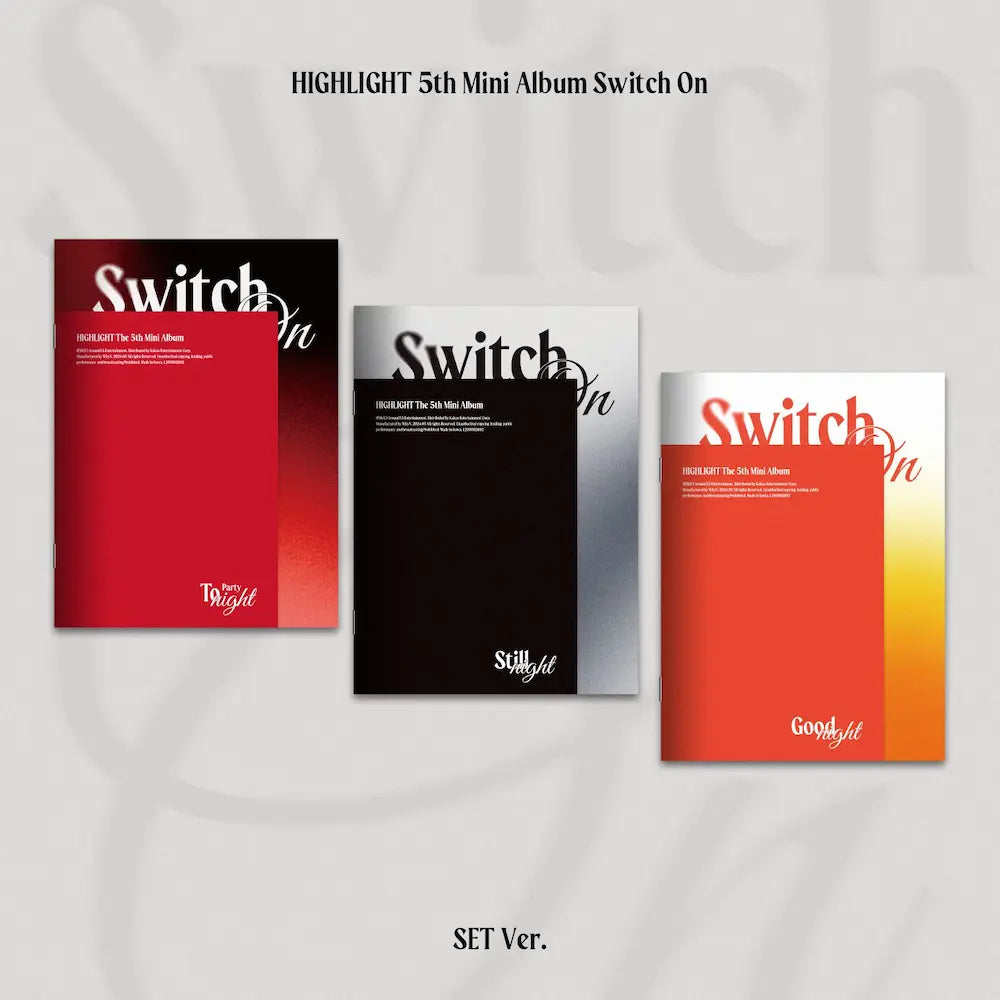 Highlight 5th Mini Album - Switch On