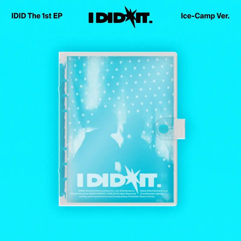 IDID 1st Mini Album - I did it (Ice-Camp Special Edition) – Choice
