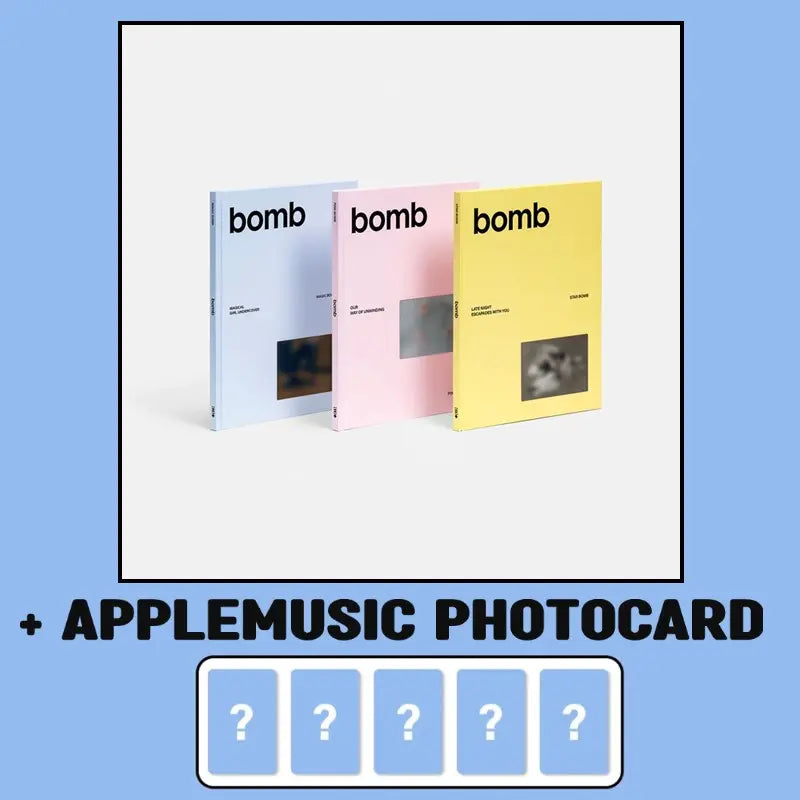 ILLIT 3rd Mini Album - bomb + APPLEMUSIC Photocard – Choice Music LA ILLIT 3rd Mini Album - bomb + APPLEMUSIC Photocard – Choice Music LA