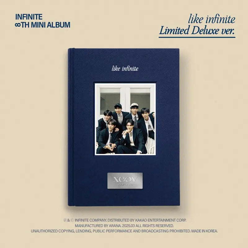 お待たせ! INFINITE 8th Mini Album - LIKE INFINITE (Limited Deluxe Ver タレントカード