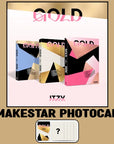 ITZY Album - GOLD (Standard Ver.) + MAKESTAR Photocard