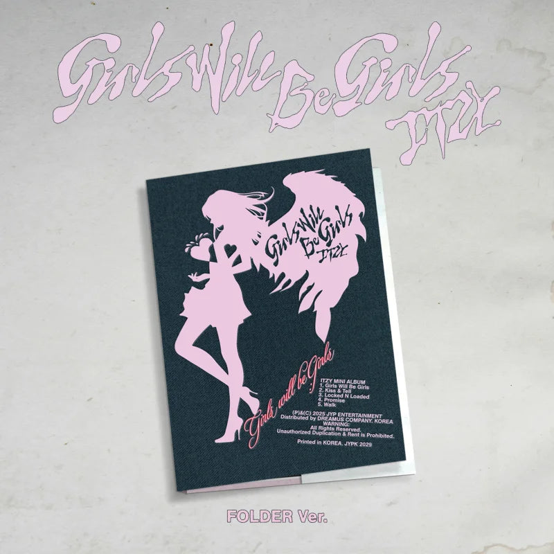 ITZY Album - Girls Will Be Girls (Folder Ver.) – Choice Music LA ITZY Album - Girls Will Be Girls (Folder Ver.) – Choice Music LA