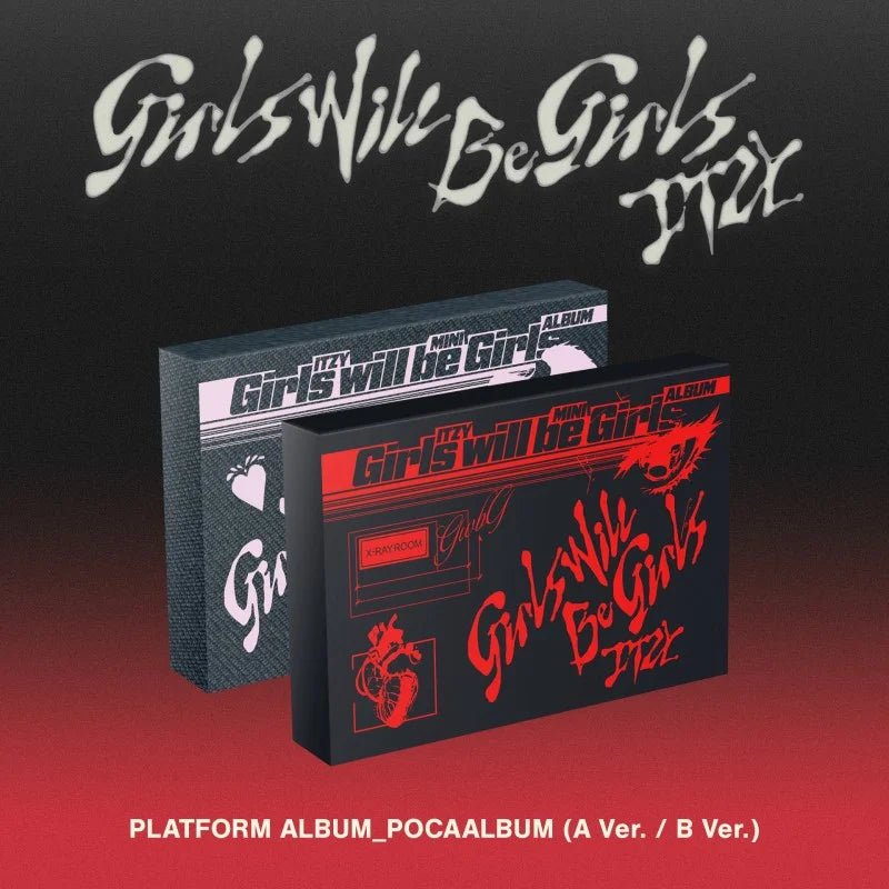 ITZY Album - Girls Will Be Girls (Platform Album_Poca Album)