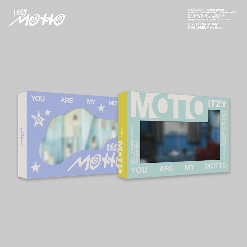 ITZY Album - Motto (Poca Album Ver.) + APPLEMUSIC Photocard