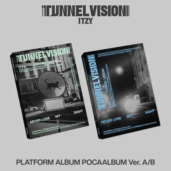 ITZY Album - TUNNEL VISION (Platform Album Poca Album) +