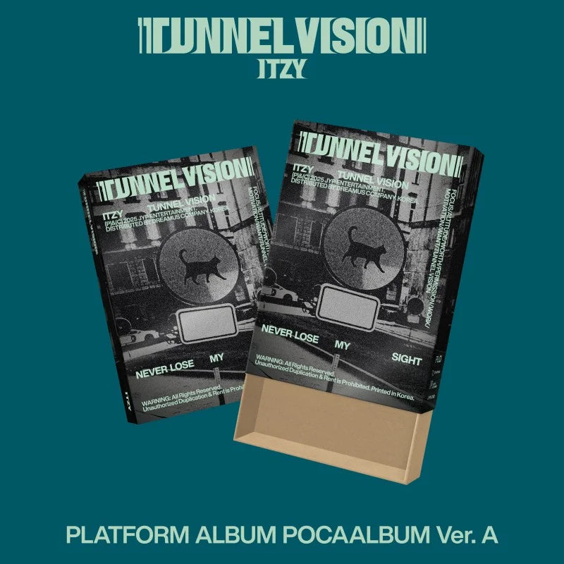 ITZY Album - TUNNEL VISION (Platform Album Poca Album) +