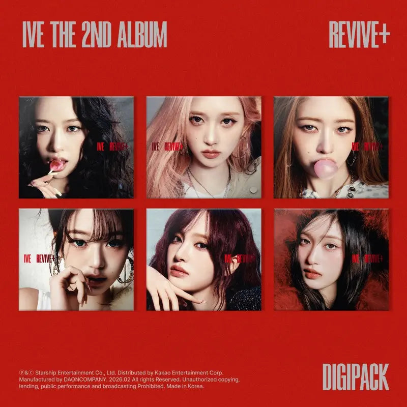 IVE 2nd Album - REVIVE+ (Digipack Ver.) – Choice Music LA