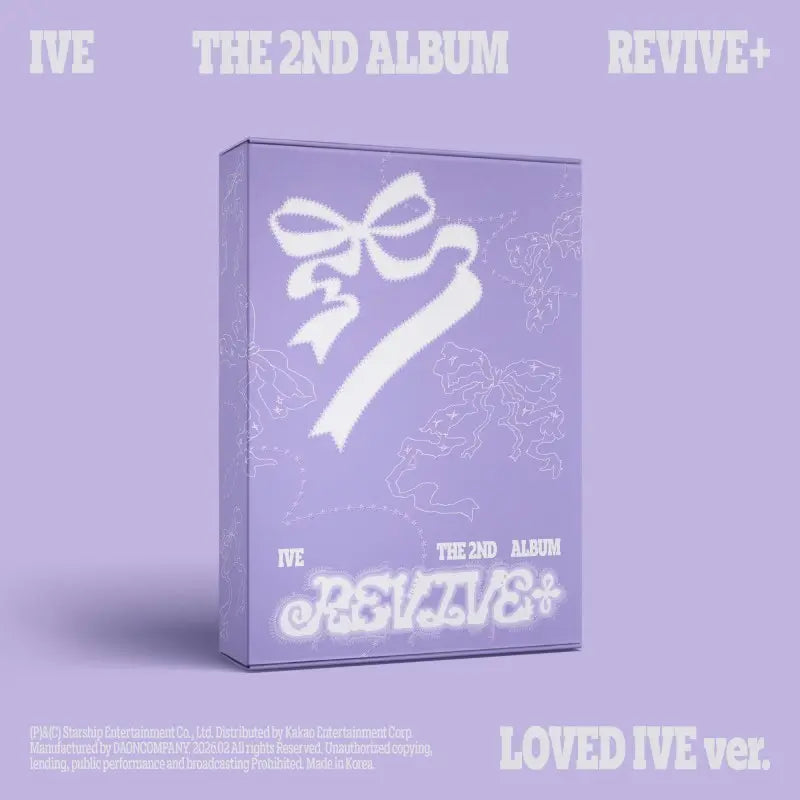 IVE REVIVE+ LOVED IVE CD アルバム 新品未開封 10冊 IVE 2nd Album - REVIVE+ (LOVED IVE Ver.) – Choice Music LA