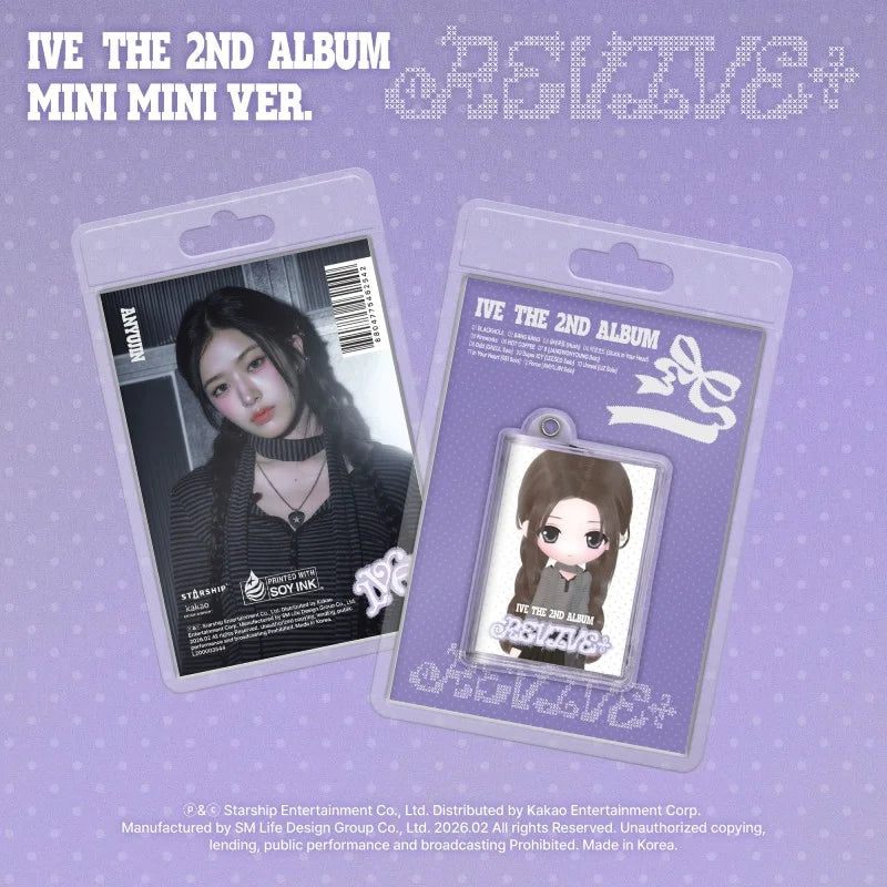 IVE revive + MINI MINI ver リズ、レイ、イソ、ガウル IVE 2nd Album - REVIVE+ (Mini Mini Ver.) – Choice Music LA