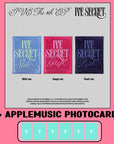 IVE 4th EP Album - IVE SECRET + APPLEMUSIC Photocard