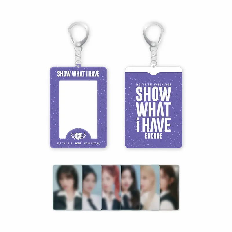 アイドル N.Fie PHOTOCARD HOLDER KEYRING SET N.Fie PHOTOCARD HOLDER KEYRING SET アイドル