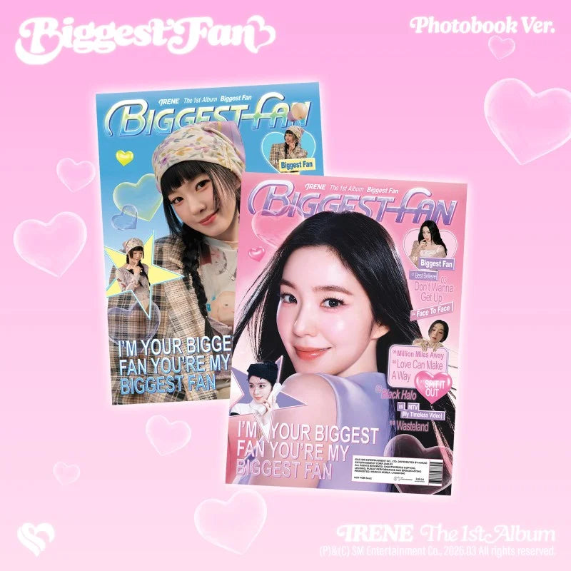 Irene 1st Album - Biggest Fan (Photobook Ver.) – Choice Music LA