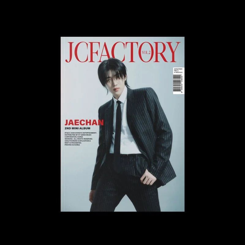 JAECHAN 2nd Mini Album - JCFACTORY_vol.2 – Choice Music LA