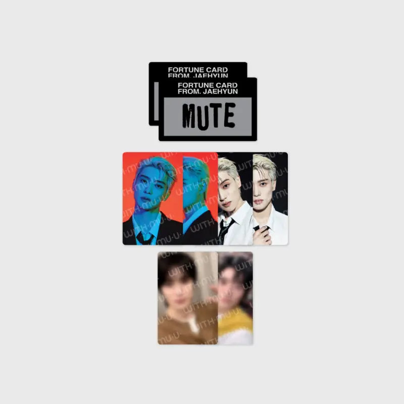 ジェヒョン mute ソロコン ランダム トレカ スクラッチ フォーチュンカード JAEHYUN MUTE Official Merchandise - Fortune Scratch Card Set