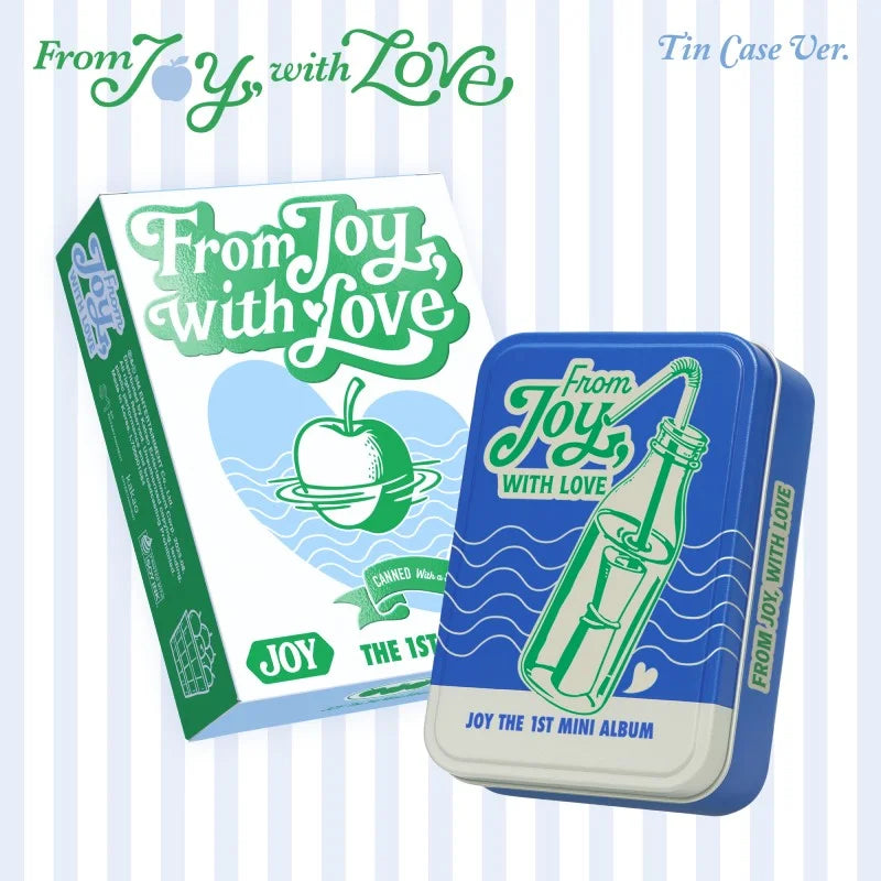 From JOY, with Love: 1st Mini Album新品&特典 JOY 1st Mini Album - From JOY, with Love (Tin Case Ver