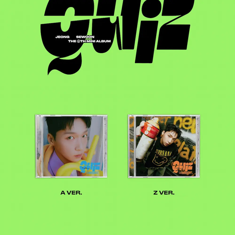 Jeong Sewoon 6th Mini Album - Quiz (Jewel Case)