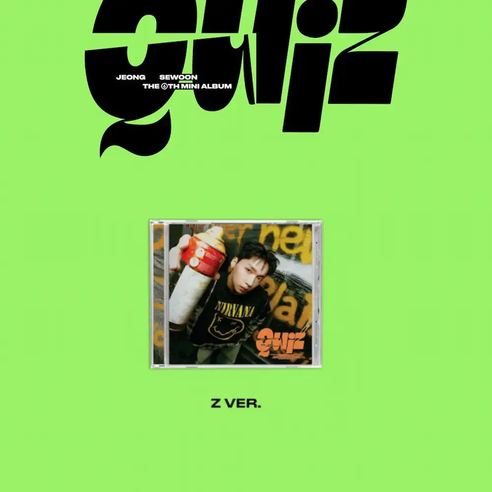 Jeong Sewoon 6th Mini Album Quiz (Jewel Case) Choice Music LA